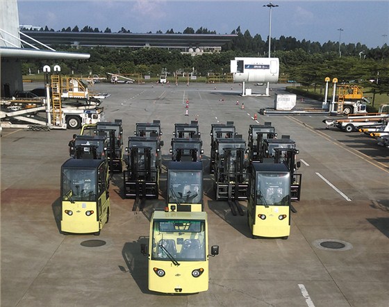 中國(guó)南方航空采購(gòu)杭州叉車案例