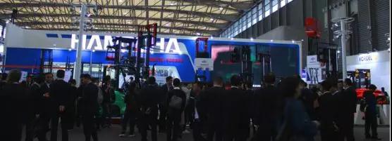 杭叉集團XC系列新能源叉車發(fā)布會現(xiàn)場1