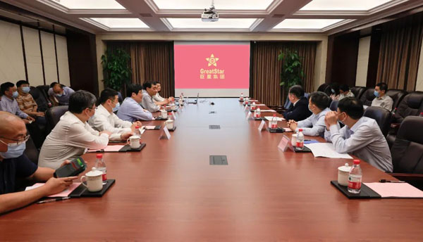 杭州市委副書記、市長劉忻赴巨星控股集團(tuán)開展企業(yè)大走訪
